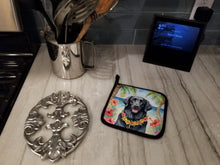 Load image into Gallery viewer, Flat-Coated Retriever Luau Pot Holders - Set of 2 Decorative Kitchen Helpers | Made in the USA