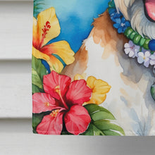 Load image into Gallery viewer, Fox Terrier Luau House Flag