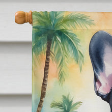 Load image into Gallery viewer, French Bulldog Luau House Flag