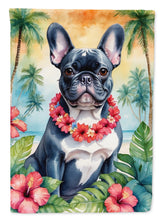 Load image into Gallery viewer, French Bulldog Luau House Flag
