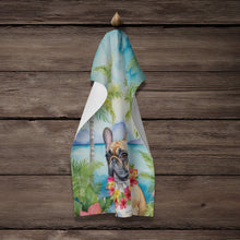 Load image into Gallery viewer, French Bulldog Luau Kitchen Towel