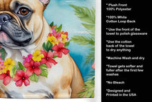 Load image into Gallery viewer, French Bulldog Luau Kitchen Towel
