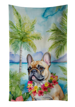 Load image into Gallery viewer, French Bulldog Luau Kitchen Towel