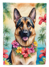 Load image into Gallery viewer, German Shepherd Luau House Flag