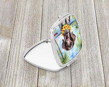 Load image into Gallery viewer, German Shorthaired Pointer Luau Compact Mirror – Stylish Purse Mirror with Artistic Covers