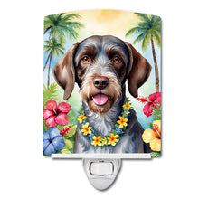 Load image into Gallery viewer, German Wirehaired Pointer Luau Ceramic Night Light