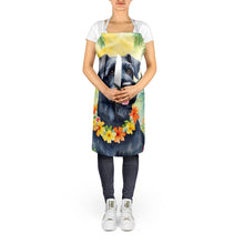 Load image into Gallery viewer, Giant Schnauzer Luau Apron – Artist-Designed Kitchen, BBQ &amp; Craft Apron