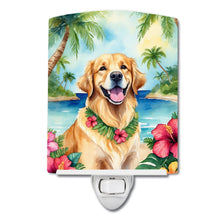 Load image into Gallery viewer, Golden Retriever Luau Ceramic Night Light