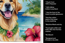 Load image into Gallery viewer, Golden Retriever Luau Kitchen Towel