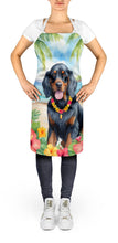 Load image into Gallery viewer, Gordon Setter Luau Apron – Artist-Designed Kitchen, BBQ &amp; Craft Apron