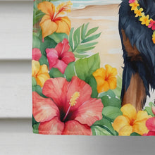 Load image into Gallery viewer, Gordon Setter Luau House Flag