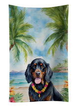 Load image into Gallery viewer, Gordon Setter Luau Kitchen Towel