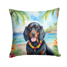 Load image into Gallery viewer, Gordon Setter Luau Throw Pillow