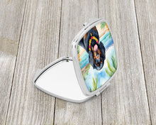 Load image into Gallery viewer, Gordon Setter Luau Compact Mirror – Stylish Purse Mirror with Artistic Covers