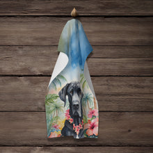 Load image into Gallery viewer, Great Dane Luau Kitchen Towel