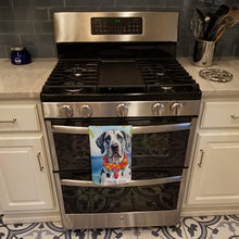 Load image into Gallery viewer, Great Dane Luau Kitchen Towel