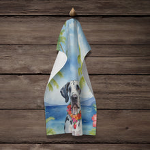 Load image into Gallery viewer, Great Dane Luau Kitchen Towel