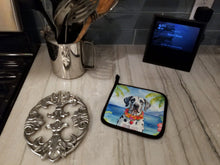 Load image into Gallery viewer, Great Dane Luau Pot Holders - Set of 2 Decorative Kitchen Helpers | Made in the USA