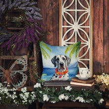 Load image into Gallery viewer, Great Dane Luau Throw Pillow