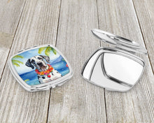 Load image into Gallery viewer, Great Dane Luau Compact Mirror – Stylish Purse Mirror with Artistic Covers