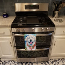Load image into Gallery viewer, Great Pyrenees Luau Kitchen Towel