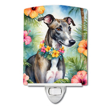 Load image into Gallery viewer, Greyhound Luau Ceramic Night Light