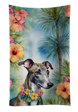 Load image into Gallery viewer, Greyhound Luau Kitchen Towel