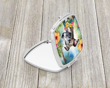 Load image into Gallery viewer, Greyhound Luau Compact Mirror – Stylish Purse Mirror with Artistic Covers