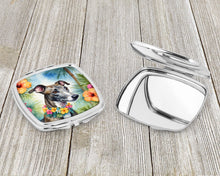 Load image into Gallery viewer, Greyhound Luau Compact Mirror – Stylish Purse Mirror with Artistic Covers