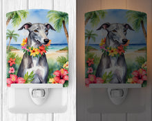 Load image into Gallery viewer, Greyhound Luau Ceramic Night Light
