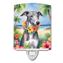 Load image into Gallery viewer, Greyhound Luau Ceramic Night Light