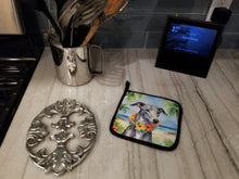Load image into Gallery viewer, Greyhound Luau Pot Holders - Set of 2 Decorative Kitchen Helpers | Made in the USA
