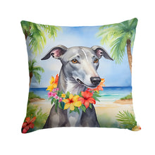 Load image into Gallery viewer, Greyhound Luau Throw Pillow