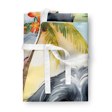 Load image into Gallery viewer, Havanese Luau Apron – Artist-Designed Kitchen, BBQ &amp; Craft Apron