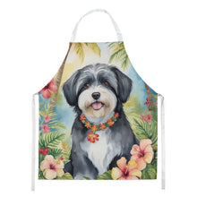 Load image into Gallery viewer, Havanese Luau Apron – Artist-Designed Kitchen, BBQ &amp; Craft Apron