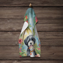 Load image into Gallery viewer, Havanese Luau Kitchen Towel