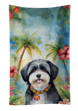Load image into Gallery viewer, Havanese Luau Kitchen Towel