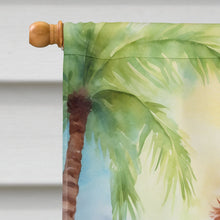 Load image into Gallery viewer, Irish Setter Luau House Flag