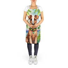 Load image into Gallery viewer, Irish Terrier Luau Apron – Artist-Designed Kitchen, BBQ &amp; Craft Apron