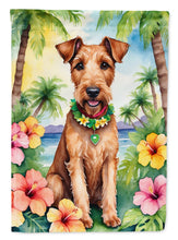 Load image into Gallery viewer, Irish Terrier Luau House Flag