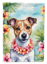 Load image into Gallery viewer, Jack Russell Terrier Luau House Flag