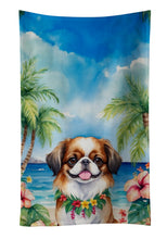 Load image into Gallery viewer, Japanese Chin Luau Kitchen Towel