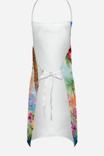 Load image into Gallery viewer, Keeshond Luau Apron – Artist-Designed Kitchen, BBQ &amp; Craft Apron
