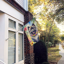 Load image into Gallery viewer, Keeshond Luau House Flag