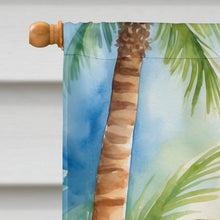 Load image into Gallery viewer, Kerry Blue Terrier Luau House Flag