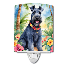 Load image into Gallery viewer, Kerry Blue Terrier Luau Ceramic Night Light