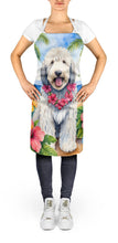 Load image into Gallery viewer, Komondor Luau Apron – Artist-Designed Kitchen, BBQ &amp; Craft Apron