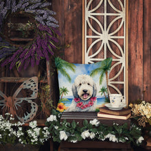 Load image into Gallery viewer, Komondor Luau Throw Pillow