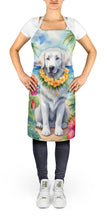 Load image into Gallery viewer, Kuvasz Luau Apron – Artist-Designed Kitchen, BBQ &amp; Craft Apron