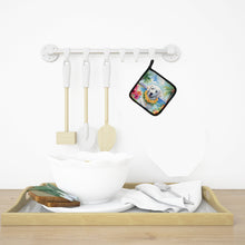 Load image into Gallery viewer, Kuvasz Luau Pot Holders - Set of 2 Decorative Kitchen Helpers | Made in the USA